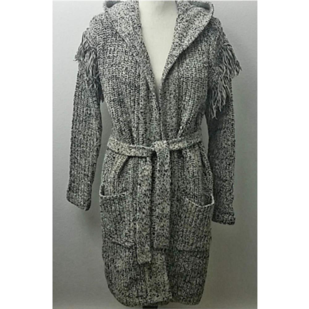 360 Sweater Long Knit Cardigan Size Medium